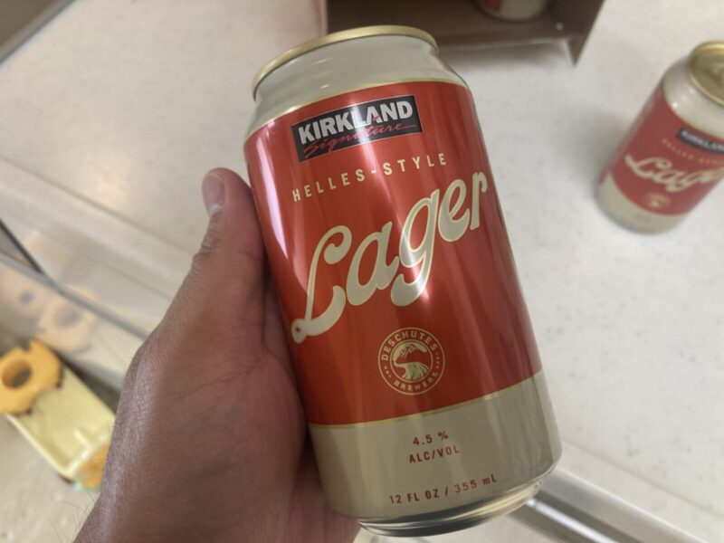 コストコ新商品のカークランドヘレスラガービールはコスパ良くておすすめ！