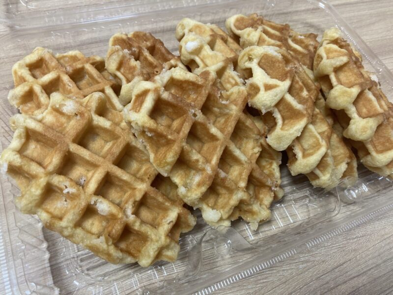 コストコ新商品のベルギーバターワッフル8個入を実食レビュー！