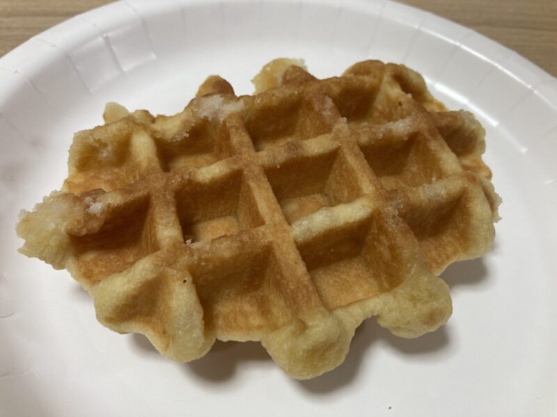 コストコ新商品のベルギーバターワッフル8個入を実食レビュー！