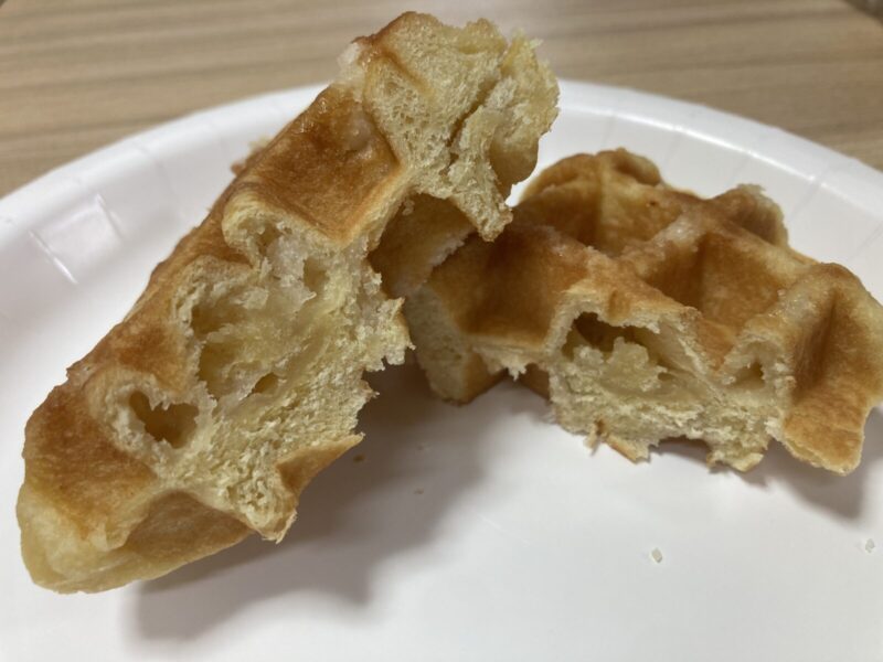 コストコ新商品のベルギーバターワッフル8個入を実食レビュー！