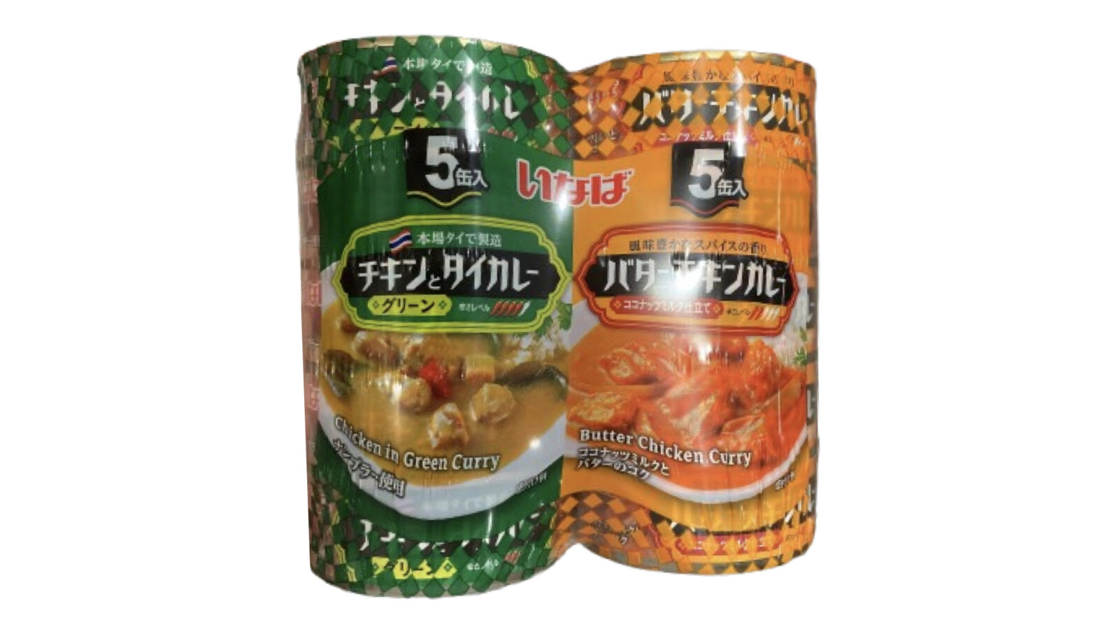 【コストコ新商品】いなば食品カレー缶アソート（グリーンカレー＆バターチキンカレー）