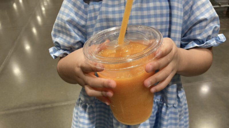 【2026年5月】コストコフードコート新作メニューのカンタロープメロンスムージーを実際に購入して飲んでみた！