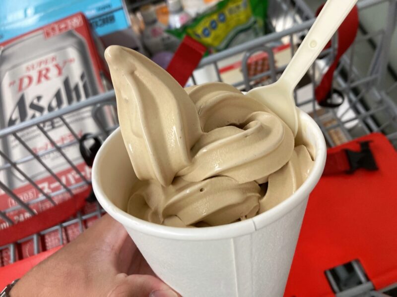 コストコフードコート新作メニューのほうじ茶ソフトクリームを実食レビュー!