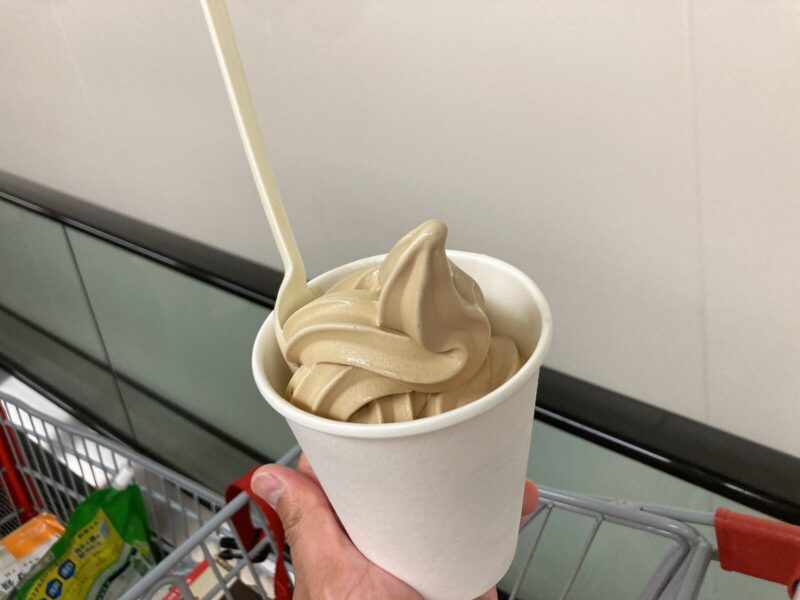コストコフードコート新作メニューのほうじ茶ソフトクリームを実食レビュー!