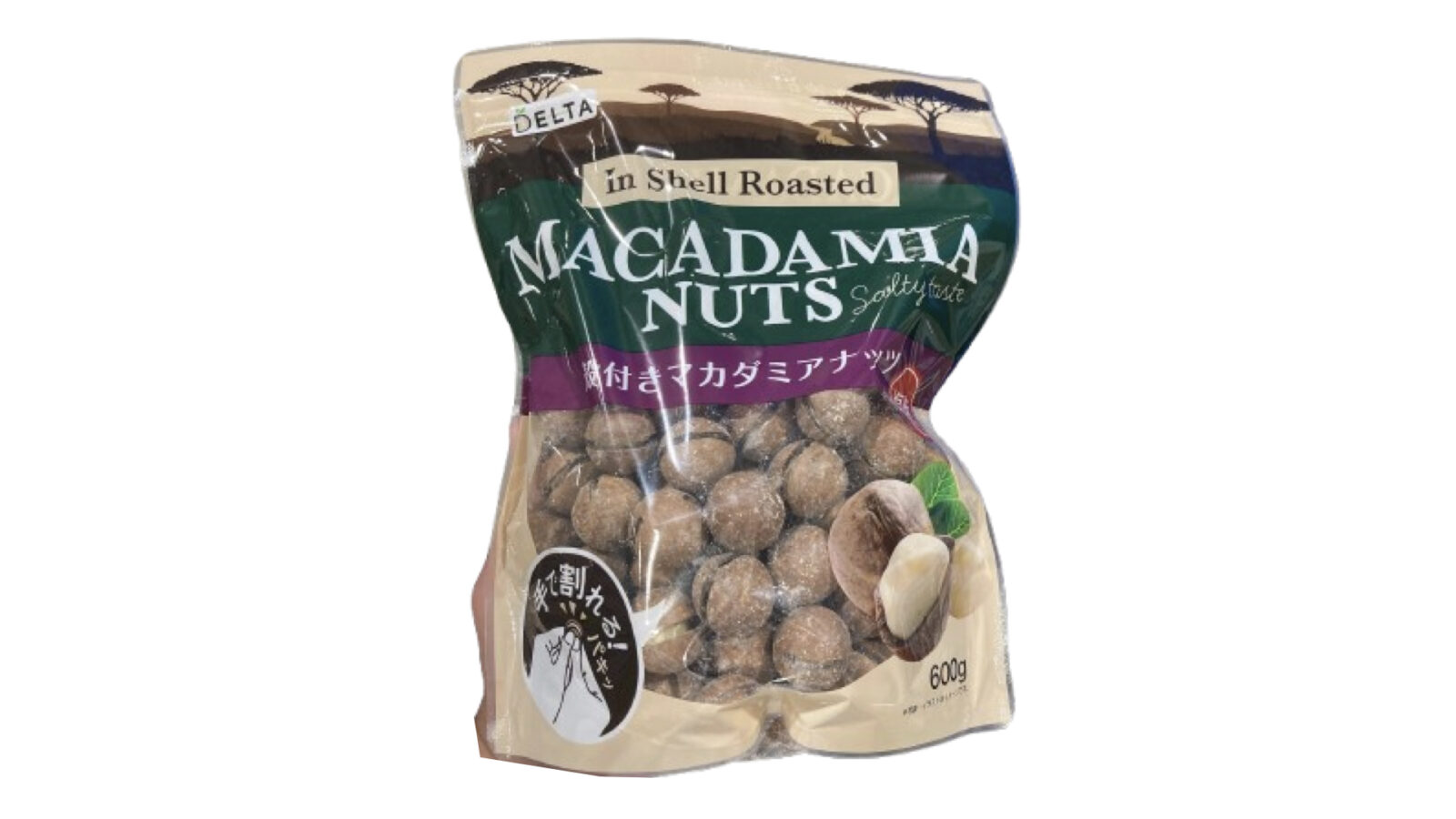 【コスパ最強】コストコ新商品のデルタインターナショナル殻付きマカダミア塩味