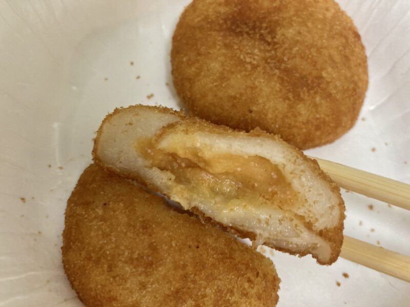 コストコ新商品のかねふく明太子使用 明太チーズいももちを実食レビュー！
