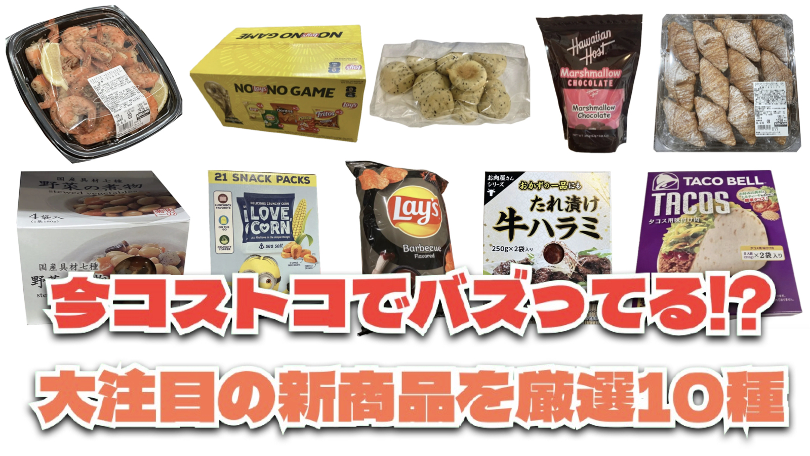 【コストコ】今バズっている注目の新作おすすめ商品10選！#Part57