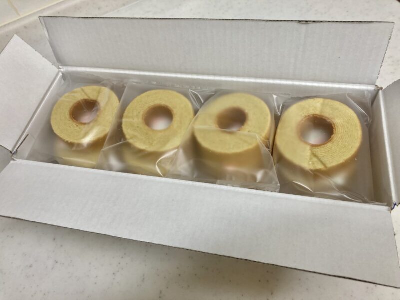 コストコ新商品の千年屋しっとりなめらかおとなのばうむ。ばななを実食レビュー！