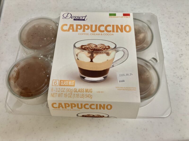 コストコ新商品のEMMIカプチーノデザートを実食レビュー！