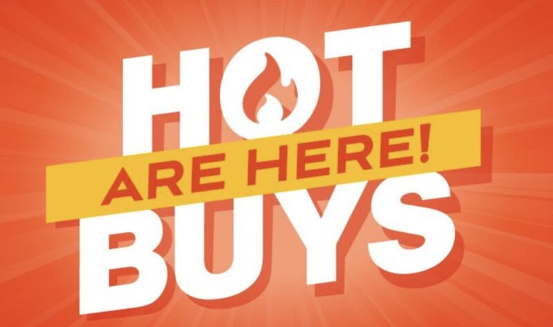 コストコ最新の割引クーポン情報「HOT BUYS ARE HERE!」