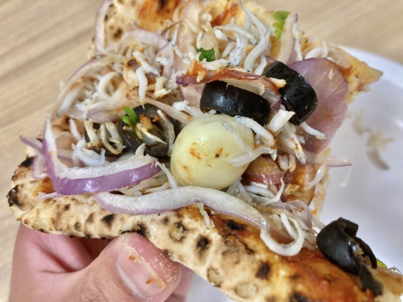 コストコ新商品のしらす&モッツァレラピザを実食レビュー!