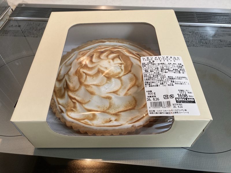コストコ新商品のレモンメレンゲタルトを実食レビュー!