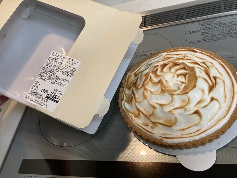 コストコ新商品のレモンメレンゲタルトを実食レビュー!