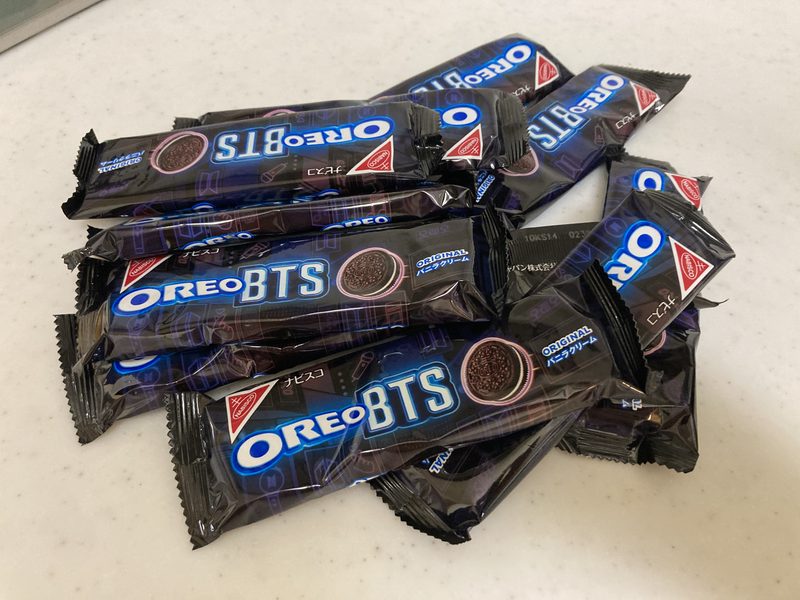 コストコ新商品のナビスコ オレオBTSパッケージを実食レビュー