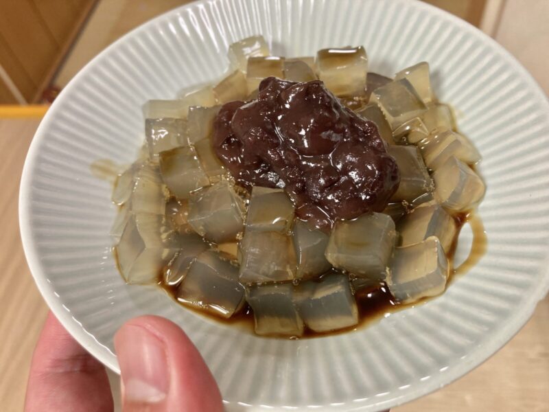 コストコ新商品のむつみ贅沢あんみつを実食レビュー！