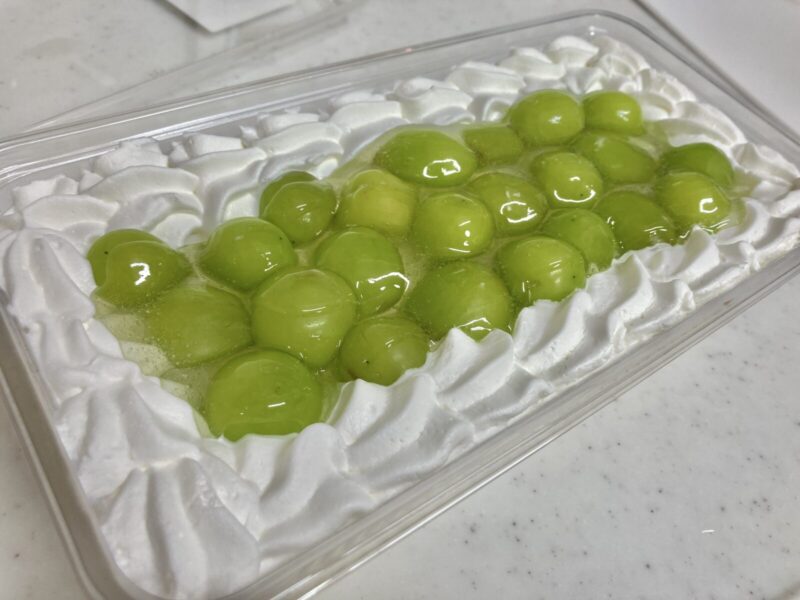 コストコ新商品のシャインマスカットスクープケーキを実食レビュー!