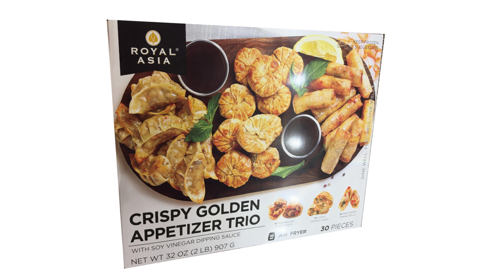 コストコ新商品ROYAL ASIA飲茶3種セットを実食!海老春巻き・きのこ餃子・海老とレンコンが全部入り