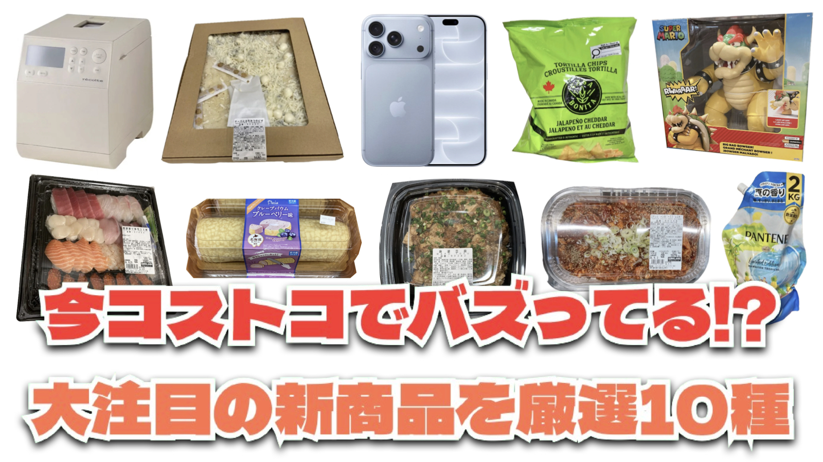【コストコ】今バズっている注目の新作おすすめ商品10選！#Part70