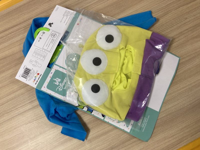 【コストコ新商品】リトルグリーンメンのベビーコスチュームもかわいい!