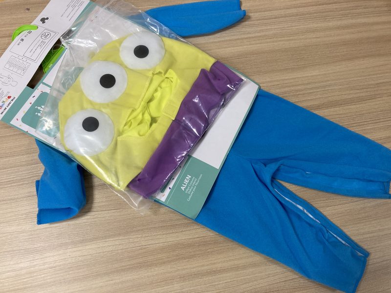 【コストコ新商品】リトルグリーンメンのベビーコスチュームもかわいい!
