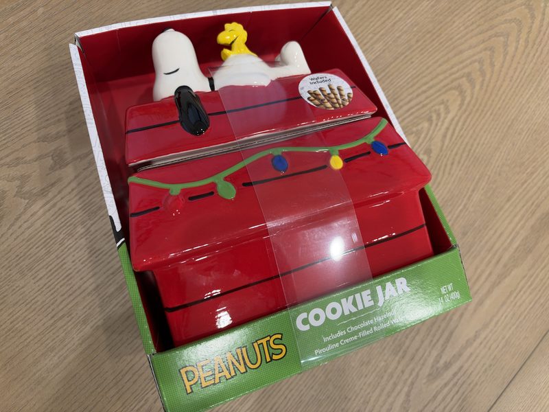 コストコ新商品「スヌーピークッキージャー」が可愛すぎ!食べ終わっても使える