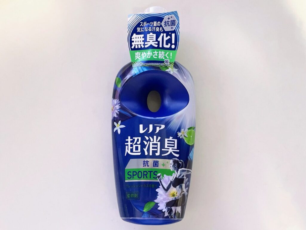 ドンキ購入品のP&Gレノア超消臭SPORTSフレッシュシトラスの香り本体をレビュー紹介!