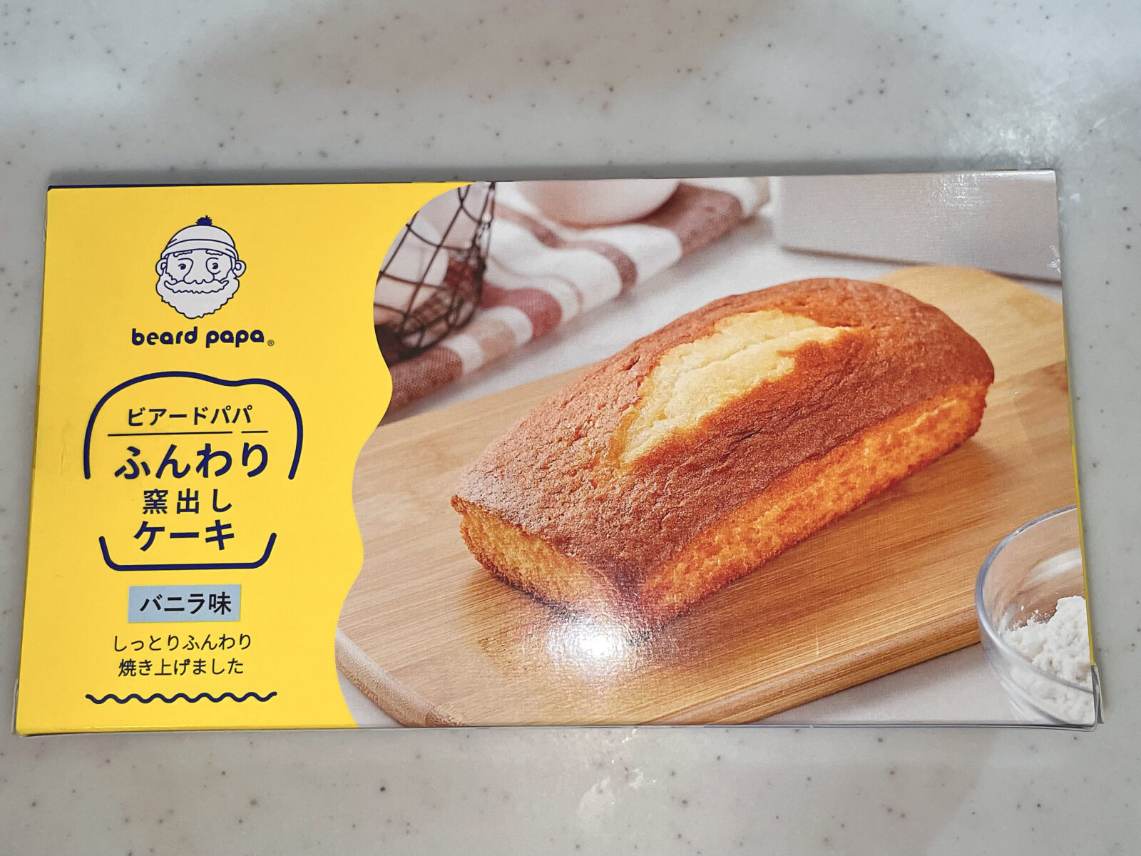 【商品概要】ドンキのビアードパパふんわり窯出しケーキ(バニラ味)