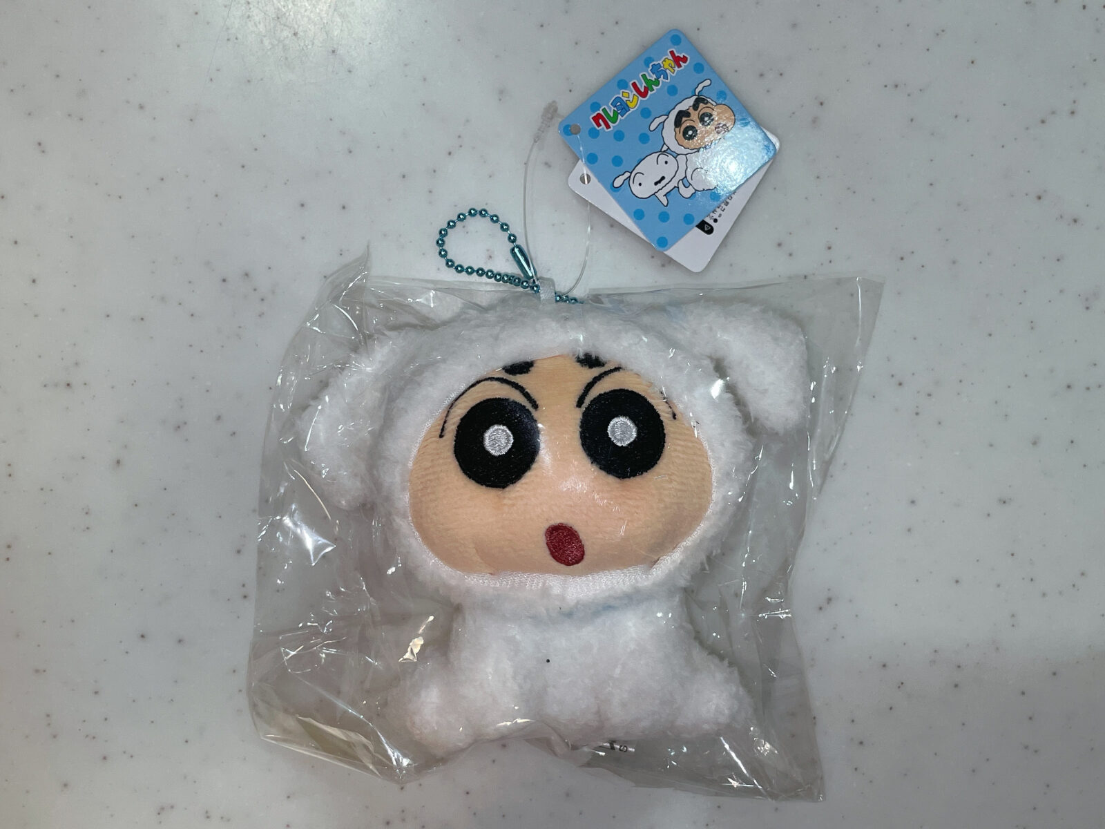 【商品概要】ドンキのクレヨンしんちゃんぬいぐるみマスコット シロしんちゃん