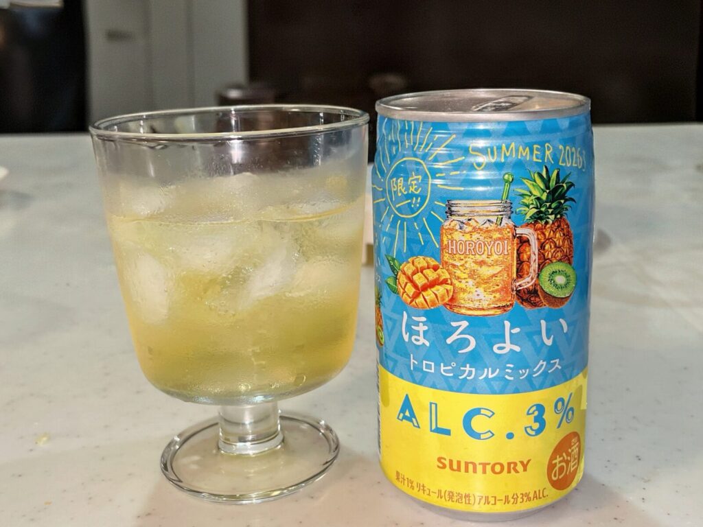 ドンキで買うと安い！期間限定のほろよいトロピカルミックスをレビュー！