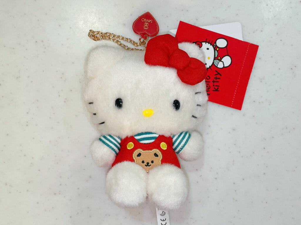 ドンキで値下げされていたキティマスコットBAGチャームをレビュー!