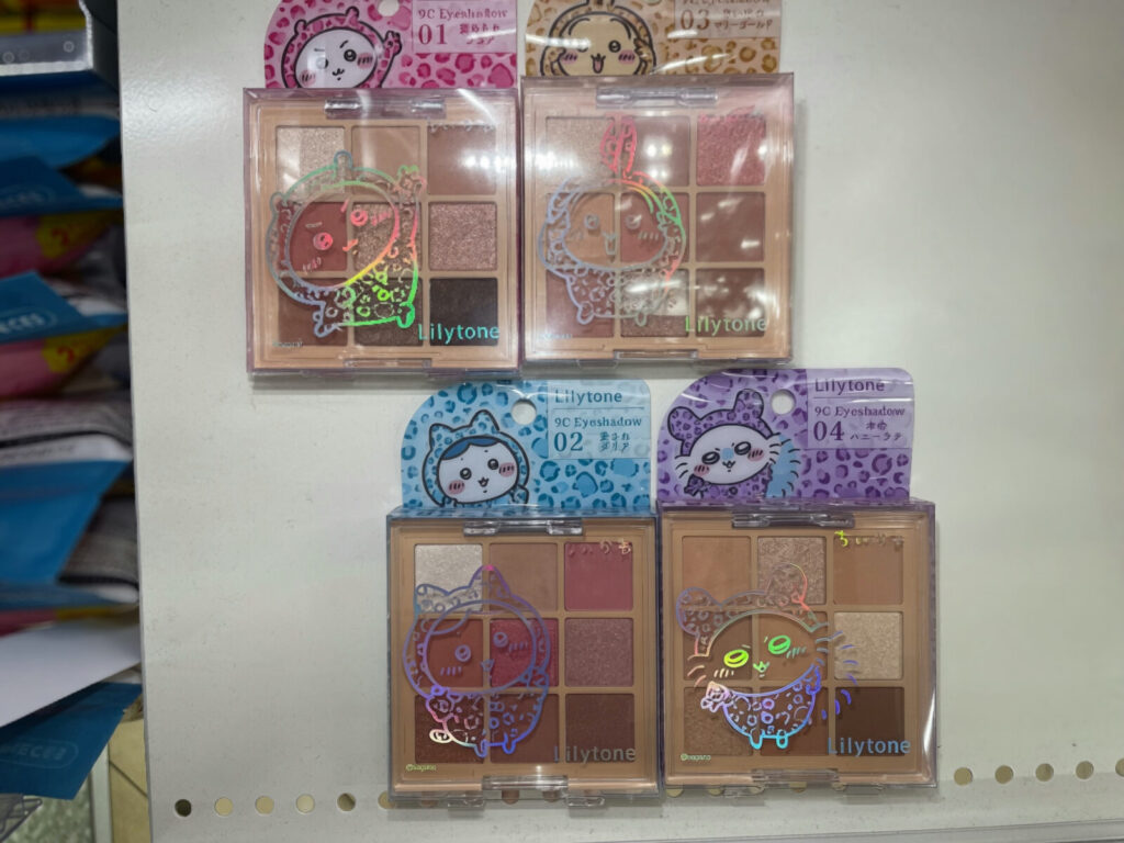 Lilytoneちいかわ9色アイシャドウパレット