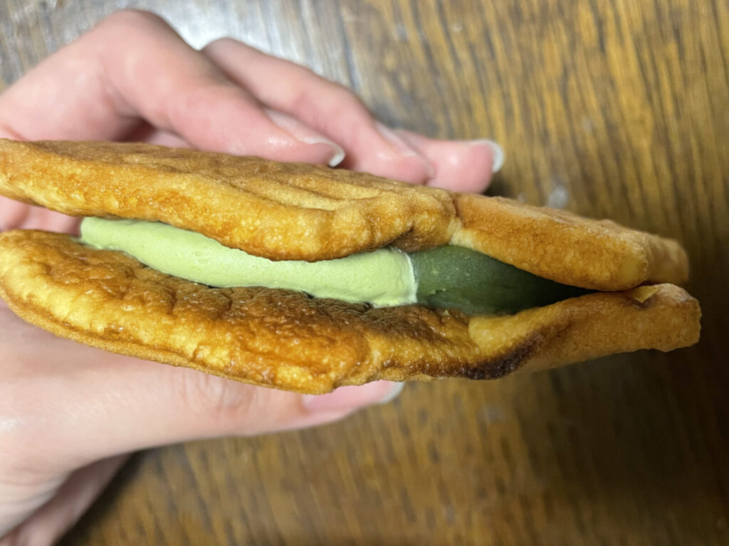 【4】国産小麦・和たい焼（抹茶）