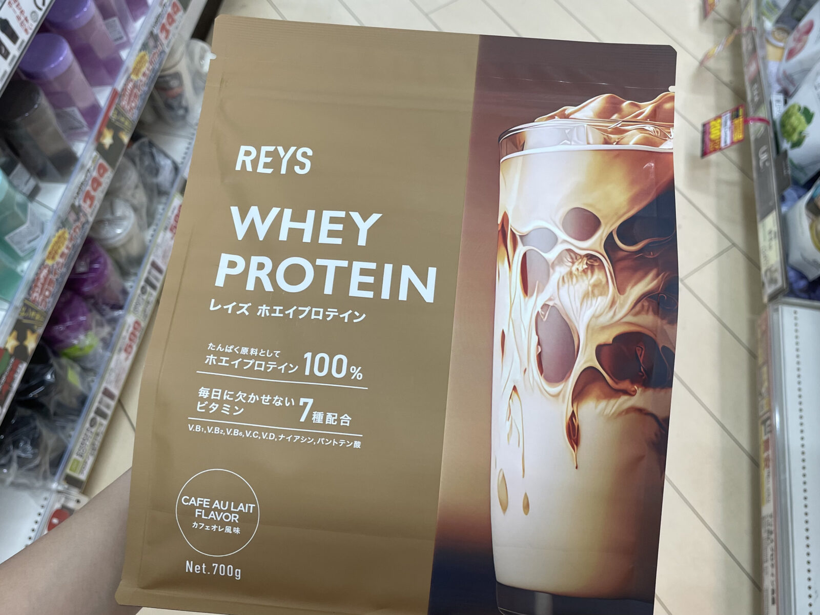 1位 REYS WHEY PROTEIN 700g
