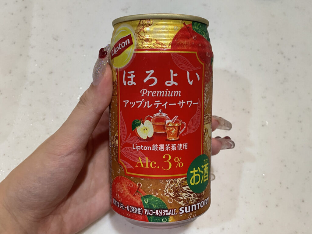 ドンキのほろよいLiptonアップルティーサワーをレビュー！