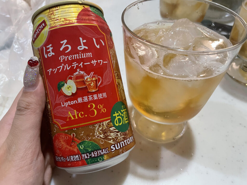 ドンキのほろよいLiptonアップルティーサワーをレビュー！